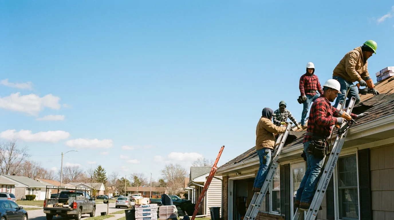 Roofing in Sidell, IL near me